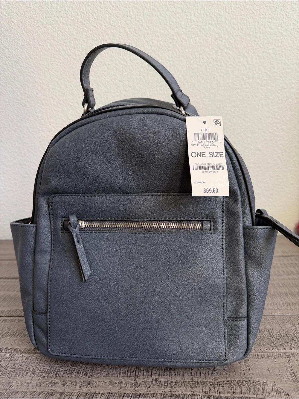 Style & Co Hudsonn Backpack in Navy NWT